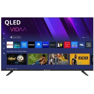 TV QLED - CONTINENTAL EDISON - CELED43SVQLD25B6 - 43 (109 cm) - UHD 4K 3840x2160 - SMART VIDAA - 3xHDMI - 2xUSB Noir - Publicité TV QLED - CONTINENTAL EDISON - CELED43SVQLD25B6 - 43 (109 cm) - UHD 4K 3840x2160 - SMART VIDAA - 3xHDMI - 2xUSB Noir - Publicité