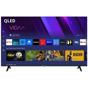 TV QLED UHD 4K - CONTINENTAL EDISON - 65 (164 cm) - Smart Vidaa - Wifi Bluetooth - 3xHDMI -2xUSB - CELED65SVQLD25B6 Noir - Publicité TV QLED UHD 4K - CONTINENTAL EDISON - 65 (164 cm) - Smart Vidaa - Wifi Bluetooth - 3xHDMI -2xUSB - CELED65SVQLD25B6 Noir - Publicité