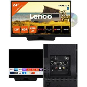 TV - LENCO - DVL-2483BK - 24 pouces - Smart TV - Lecteur DVD intégré - Bluetooth 5.0 Noir - Publicité TV - LENCO - DVL-2483BK - 24 pouces - Smart TV - Lecteur DVD intégré - Bluetooth 5.0 Noir - Publicité