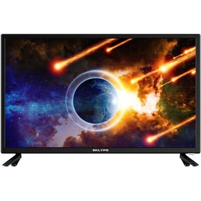 Smart TV 24 - EKLYPS - HD 1366x768 - Dolby Digital - 1xHDMI - WiFi - USB Noir - Publicité Smart TV 24 - EKLYPS - HD 1366x768 - Dolby Digital - 1xHDMI - WiFi - USB Noir - Publicité