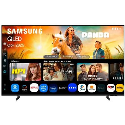 TV QLED 4K 85 - SAMSUNG - TQ85Q6FAAUXXC - Quantum Dot - HDR - Smart TV Noir - Publicité TV QLED 4K 85 - SAMSUNG - TQ85Q6FAAUXXC - Quantum Dot - HDR - Smart TV Noir - Publicité