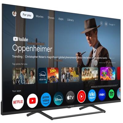 TV 4K UHD 50(126 cm) - STRONG - Google TV - Dolby ATMOS/VISION - Chromecast - HDR - WiFi/Bluetooth - 4xHDMI + USB - Spdif Optique Noir - Publicité TV 4K UHD 50(126 cm) - STRONG - Google TV - Dolby ATMOS/VISION - Chromecast - HDR - WiFi/Bluetooth - 4xHDMI + USB - Spdif Optique Noir - Publicité