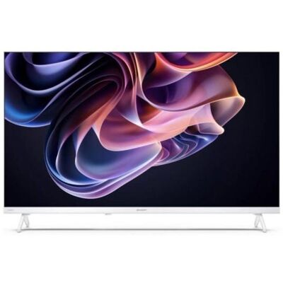 Sharp LED 32HF2265EW 32 HD Ready Smart TV Google TV HDR10 Blanc - Publicité Sharp LED 32HF2265EW 32 HD Ready Smart TV Google TV HDR10 Blanc - Publicité