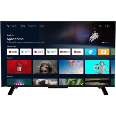 TOSHIBA 50UA2363DG - TV LED 50 (126 cm) - 4K UHD 3840x2160 - Dolby Vision - TV connectée Android - 3xHDMI - WiFi Noir - Publicité TOSHIBA 50UA2363DG - TV LED 50 (126 cm) - 4K UHD 3840x2160 - Dolby Vision - TV connectée Android - 3xHDMI - WiFi Noir - Publicité