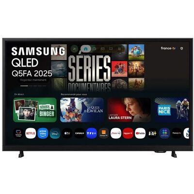 TV LED Samsung QLED TQ32Q5FA 81 cm 2025 Noir - Publicité TV LED Samsung QLED TQ32Q5FA 81 cm 2025 Noir - Publicité