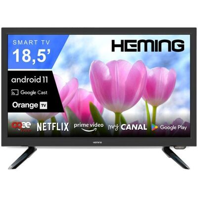 HEMING Smart TV 185 47 cm Android Connecté WIFI + Bluetooth - 12V/24V/220V - Camping Car Bateau Poids Lourd Cuisine Noir - Publicité HEMING Smart TV 185 47 cm Android Connecté WIFI + Bluetooth - 12V/24V/220V - Camping Car Bateau Poids Lourd Cuisine Noir - Publicité