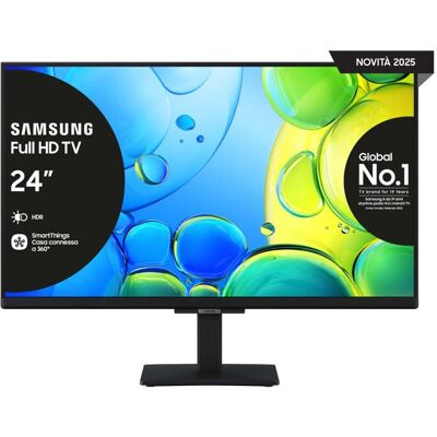 Samsung Smart TV 24 UE24F6000FUXZT Full HD HDR PurColor LED Nero Noir - Publicité Samsung Smart TV 24 UE24F6000FUXZT Full HD HDR PurColor LED Nero Noir - Publicité