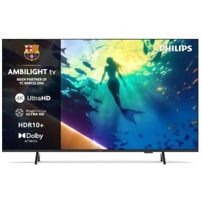 Philips 43PUS8010 43 4K Ambilight Smart TV Dolby Atmos Titan OS Noir - Publicité Philips 43PUS8010 43 4K Ambilight Smart TV Dolby Atmos Titan OS Noir - Publicité