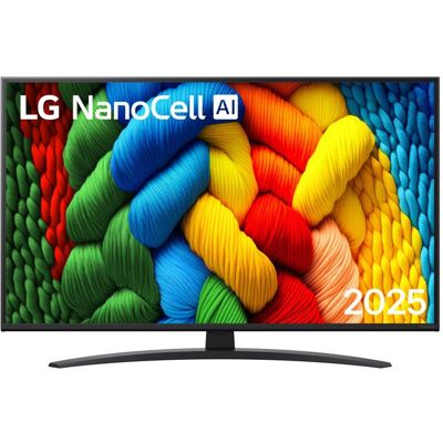 LG Smart TV NanoCell 43NANO81A6A 43 4K Ultra HD HDR10 WebOS 25 60Hz Noir - Publicité LG Smart TV NanoCell 43NANO81A6A 43 4K Ultra HD HDR10 WebOS 25 60Hz Noir - Publicité