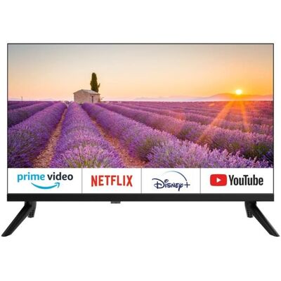 EQUINOXE Téléviseur 24 Smart TV Android Officiel Camping-car Noir - Publicité EQUINOXE Téléviseur 24 Smart TV Android Officiel Camping-car Noir - Publicité