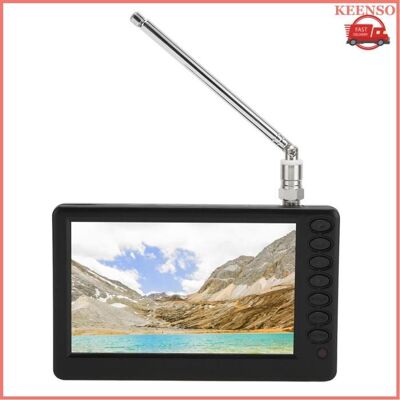 KEENSO TV portable 5 pouces Téléviseur Portable 5 Pouces avec Support Mini Télévision Numérique Rechargeable 1080p son video - Publicité KEENSO TV portable 5 pouces Téléviseur Portable 5 Pouces avec Support Mini Télévision Numérique Rechargeable 1080p son video - Publicité