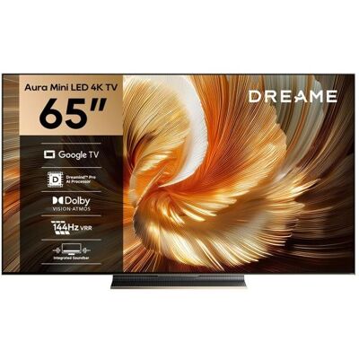TV LED Dreame QLED+ Aura Mini LED S100-65 164 cm 2025 Noir - Publicité TV LED Dreame QLED+ Aura Mini LED S100-65 164 cm 2025 Noir - Publicité