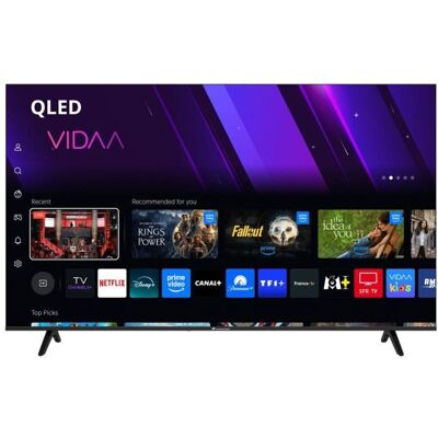 TV LED QLED - CONTINENTAL EDISON - 65“ (164 cm) - 3xHDMI - 2xUSB - Noir - CELED65SV2QL25B6 Noir - Publicité TV LED QLED - CONTINENTAL EDISON - 65“ (164 cm) - 3xHDMI - 2xUSB - Noir - CELED65SV2QL25B6 Noir - Publicité