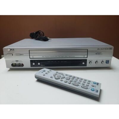 MAGNETOSCOPE LG MG64 LECTEUR ENREGISTREUR K7 CASSETTE VIDEO VHS VCR HIFI 6 TETES + TEL - Publicité MAGNETOSCOPE LG MG64 LECTEUR ENREGISTREUR K7 CASSETTE VIDEO VHS VCR HIFI 6 TETES + TEL - Publicité