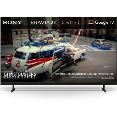 TV LED Sony 50 BRAVIA 2II 126 cm 2026 Noir - Publicité TV LED Sony 50 BRAVIA 2II 126 cm 2026 Noir - Publicité