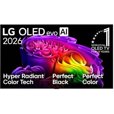 Télévision - LG - OLED48G66LS (evo AI G6 2026) - 48 pouces - OLED 4K UHD - webOS 26 Noir - Publicité Télévision - LG - OLED48G66LS (evo AI G6 2026) - 48 pouces - OLED 4K UHD - webOS 26 Noir - Publicité