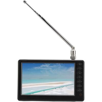 Téléviseur Portable - SONEW - Mini TV 5 pouces - 1080P - Rechargeable - ISDB T Noir - Publicité Téléviseur Portable - SONEW - Mini TV 5 pouces - 1080P - Rechargeable - ISDB T Noir - Publicité