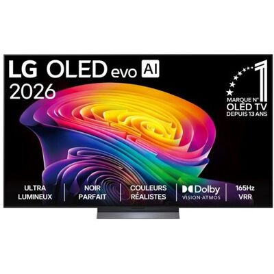 TV OLED Lg 4K OLED Evo OLED77C6 195 cm 2026 Gris - Publicité TV OLED Lg 4K OLED Evo OLED77C6 195 cm 2026 Gris - Publicité