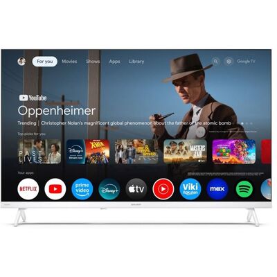 TV LED Sharp 32HF2765EW 81 cm 2025 Blanc - Publicité TV LED Sharp 32HF2765EW 81 cm 2025 Blanc - Publicité