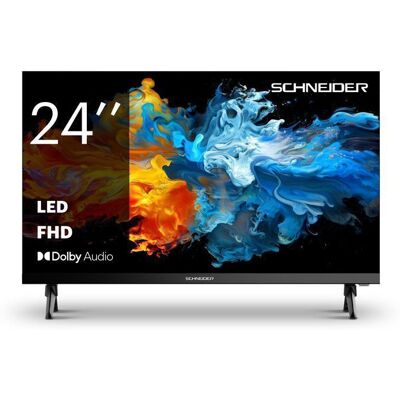 SCHNEIDER - 24A3VG - TV D-LED HD 24 (60cm) - Non Connecté - 12 Volts - HDMI 1.4 - USB 2.0 - 1366 x 768p - Dolby Audio Noir - Publicité SCHNEIDER - 24A3VG - TV D-LED HD 24 (60cm) - Non Connecté - 12 Volts - HDMI 1.4 - USB 2.0 - 1366 x 768p - Dolby Audio Noir - Publicité
