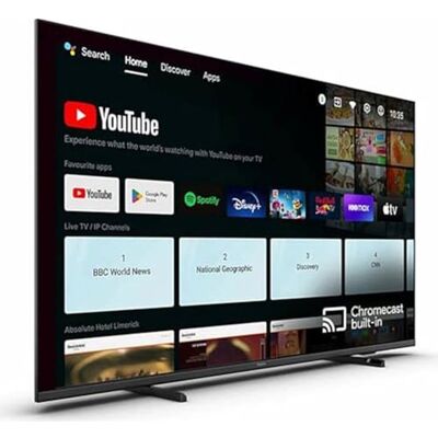 Smart TV - PHILIPS - 65HFL4518U/12 - 65 pouces - 4K Ultra HD - Android avec Wi-Fi Noir - Publicité Smart TV - PHILIPS - 65HFL4518U/12 - 65 pouces - 4K Ultra HD - Android avec Wi-Fi Noir - Publicité