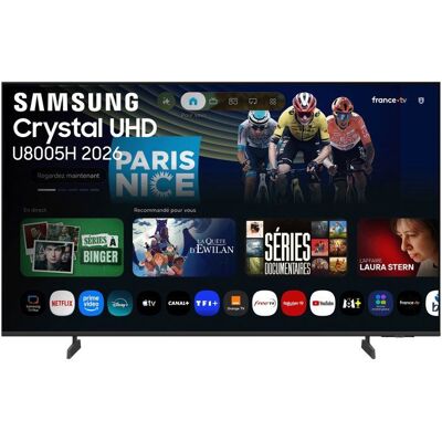 TV - SAMSUNG - LED - 70U8005H - 70 - 4K UHD 3840x2160 - HDR10+ - Smart TV - 3 Gris - Publicité TV - SAMSUNG - LED - 70U8005H - 70 - 4K UHD 3840x2160 - HDR10+ - Smart TV - 3 Gris - Publicité
