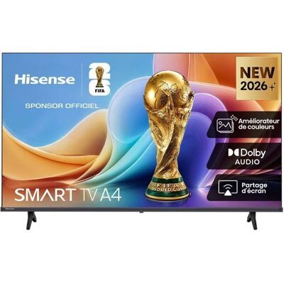 Hisense 40A4S - TV LED 40 (100 cm) - Full HD 1920x1080 - Smart TV Vidaa - 2xHDMI 1.4 - WiFi Noir - Publicité Hisense 40A4S - TV LED 40 (100 cm) - Full HD 1920x1080 - Smart TV Vidaa - 2xHDMI 1.4 - WiFi Noir - Publicité