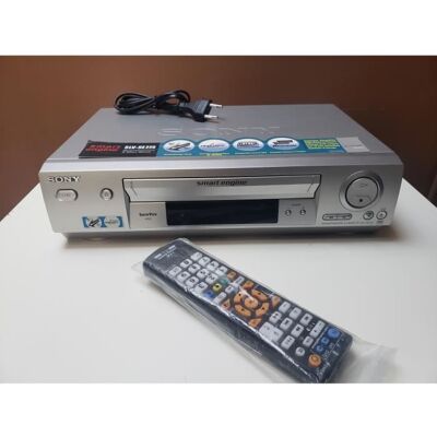 MAGNETOSCOPE SONY SLV-SE220 LECTEUR ENREGISTREUR K7 CASSETTE VIDEO VHS VCR + TEL - Publicité MAGNETOSCOPE SONY SLV-SE220 LECTEUR ENREGISTREUR K7 CASSETTE VIDEO VHS VCR + TEL - Publicité