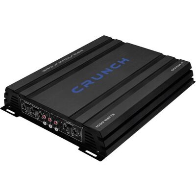 Amplificateur 4 canaux - CRUNCH - GPX-1000.4 - 1000 W - 4 x 70 W - Noir Noir - Publicité Amplificateur 4 canaux - CRUNCH - GPX-1000.4 - 1000 W - 4 x 70 W - Noir Noir - Publicité
