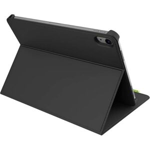Étui Folio - GECKO - iPad Air 13 - Cuir de cactus recyclé - Antichoc - Noir Noir - Publicité Étui Folio - GECKO - iPad Air 13 - Cuir de cactus recyclé - Antichoc - Noir Noir - Publicité