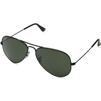 Ray-Ban - Lunette de soleil Aviator Large Metal Aviator Noir/Gris/vert - Homme L2823 - Publicité Ray-Ban - Lunette de soleil Aviator Large Metal Aviator Noir/Gris/vert - Homme L2823 - Publicité