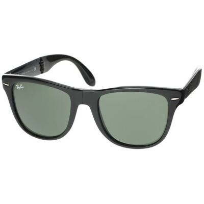 Lunettes de soleil - RAY BAN - Wayfarer Folding RB4105 - Acétate noir - Verres gris polycarbonate - Taille 54 - Publicité Lunettes de soleil - RAY BAN - Wayfarer Folding RB4105 - Acétate noir - Verres gris polycarbonate - Taille 54 - Publicité
