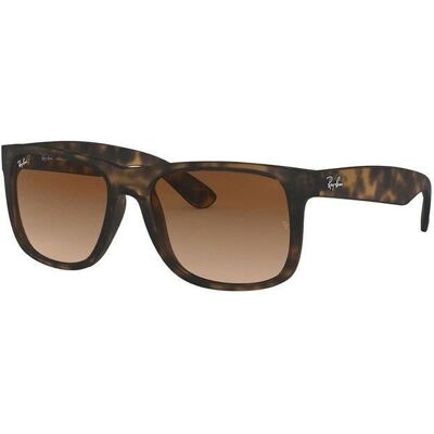 Ray Ban Lunettes Ray-Ban - Justin (Marron) - Publicité Ray Ban Lunettes Ray-Ban - Justin (Marron) - Publicité