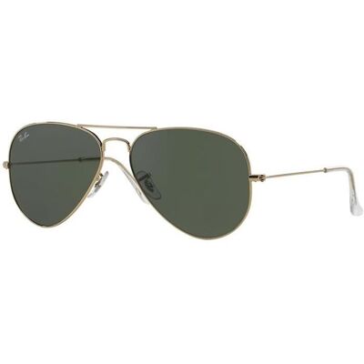 Lunettes de soleil - Ray-Ban - RB3025 - Aviateur - Doré - Protection catégorie 3 - Publicité Lunettes de soleil - Ray-Ban - RB3025 - Aviateur - Doré - Protection catégorie 3 - Publicité