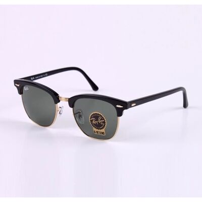 Ray-Ban Lunettes de soleil - RAY BAN - RB3016 W0365 - Clubmaster - Protection catégorie 3 - Mixte - Publicité Ray-Ban Lunettes de soleil - RAY BAN - RB3016 W0365 - Clubmaster - Protection catégorie 3 - Mixte - Publicité