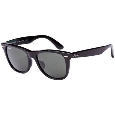 Lunettes de soleil - Ray-Ban - Wayfarer RB2140 901 - Noir - Classique - Adulte - Publicité Lunettes de soleil - Ray-Ban - Wayfarer RB2140 901 - Noir - Classique - Adulte - Publicité