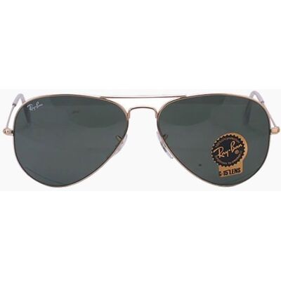 Lunettes de soleil - Ray-Ban - RB3025 L0205 - 58 mm - Aviator - Mixte - Publicité Lunettes de soleil - Ray-Ban - RB3025 L0205 - 58 mm - Aviator - Mixte - Publicité