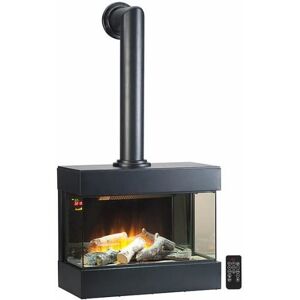 Cheminée électrique murale - CARLO MILANO - Tanami - 2000 W - Effet flamme 3D - Programmable Noir - Publicité Cheminée électrique murale - CARLO MILANO - Tanami - 2000 W - Effet flamme 3D - Programmable Noir - Publicité