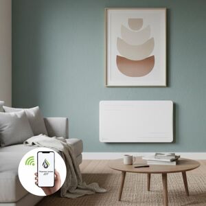 Radiateur électrique connecté - THERMOCERAM - Alice - Céramique - 1500W - Blanc Blanc - Publicité Radiateur électrique connecté - THERMOCERAM - Alice - Céramique - 1500W - Blanc Blanc - Publicité