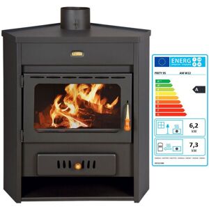 Thermopoêle à bois d’angle PRITY AM W12 – 135 kW Noir Graphite Classe A Chaudière 7 L intégrée - Publicité Thermopoêle à bois d’angle PRITY AM W12 – 135 kW Noir Graphite Classe A Chaudière 7 L intégrée - Publicité