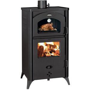 Poêle à bois avec four Prity FGR D – 145 kW Noir Graphite Classe A+ Four avec Thermomètre Intégré - Publicité Poêle à bois avec four Prity FGR D – 145 kW Noir Graphite Classe A+ Four avec Thermomètre Intégré - Publicité