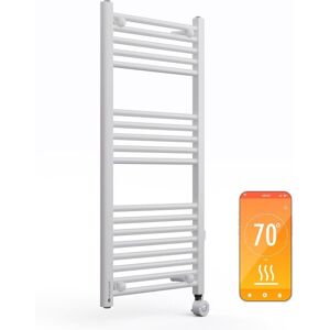 Radiateur Électrique - BLUMFELDT - Harrison Smart - 400W - Thermostat Intelligent - Sèche Serviettes Blanc Blanc - Publicité Radiateur Électrique - BLUMFELDT - Harrison Smart - 400W - Thermostat Intelligent - Sèche Serviettes Blanc Blanc - Publicité