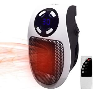 Radiateur Soufflant - A381 - Électrique - 1000W - Télécommande - Céramique Blanc - Publicité Radiateur Soufflant - A381 - Électrique - 1000W - Télécommande - Céramique Blanc - Publicité