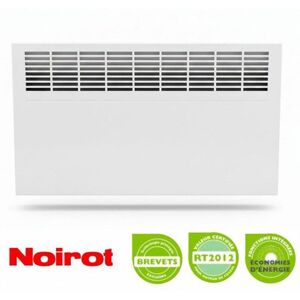 Radiateur chauffage électrique à inertie Noirot Moby FP 2000W blanc fil pilote 6 ordres - Publicité Radiateur chauffage électrique à inertie Noirot Moby FP 2000W blanc fil pilote 6 ordres - Publicité