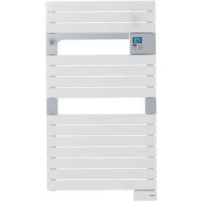 SAUTER Asama Radiateur Sèche-serviettes électrique - 500 watts - LCD - Programmable - Barres plates Blanc - Publicité SAUTER Asama Radiateur Sèche-serviettes électrique - 500 watts - LCD - Programmable - Barres plates Blanc - Publicité