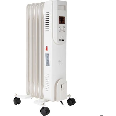 Radiateur mobile bain dhuile Digioil 1000W - Voltman - Publicité Radiateur mobile bain dhuile Digioil 1000W - Voltman - Publicité