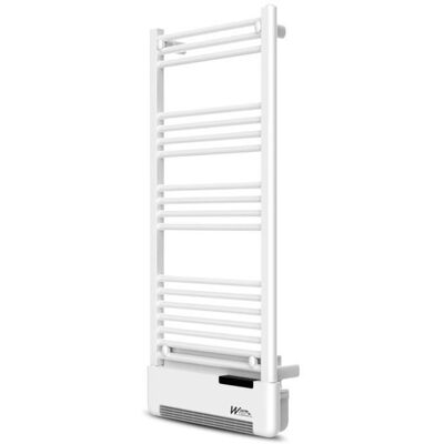 Radiateur Sèche Serviettes Avec Fluide + Soufflerie - Warm Tech Wtssf1 Blanc - Publicité Radiateur Sèche Serviettes Avec Fluide + Soufflerie - Warm Tech Wtssf1 Blanc - Publicité