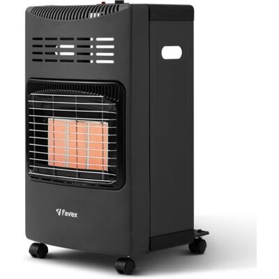 Chauffage dappoint gaz 4200 W Plio - FAVEX - Intérieur - Poêle à gaz Infrarouge 4200W - 40 m² Pliable Noir Noir - Publicité Chauffage dappoint gaz 4200 W Plio - FAVEX - Intérieur - Poêle à gaz Infrarouge 4200W - 40 m² Pliable Noir Noir - Publicité