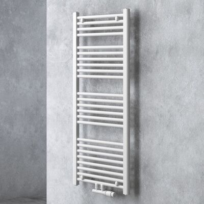 DOPORRO Radiateur sèche-serviettes électrique blanc - Chauffage de salle de bain - Publicité DOPORRO Radiateur sèche-serviettes électrique blanc - Chauffage de salle de bain - Publicité
