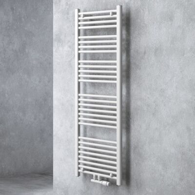 DOPORRO Blanc 140x50cm Radiateur Électrique pour Serviettes - Chauffage Salle de Bain - Publicité DOPORRO Blanc 140x50cm Radiateur Électrique pour Serviettes - Chauffage Salle de Bain - Publicité